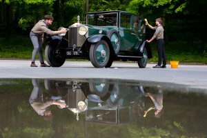 Baden-Powell's Rolls-Royce "Jam Roll" at 95 years old